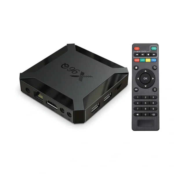 X96Q TV Box Android 10 2GB RAM 16GB ROM Allwinner H313 Quad Core ARM Cortex A53 Mali-450MP2 Support HDMI 4K Video Decoding TF Card WiFi 2.4G USB 2.0
