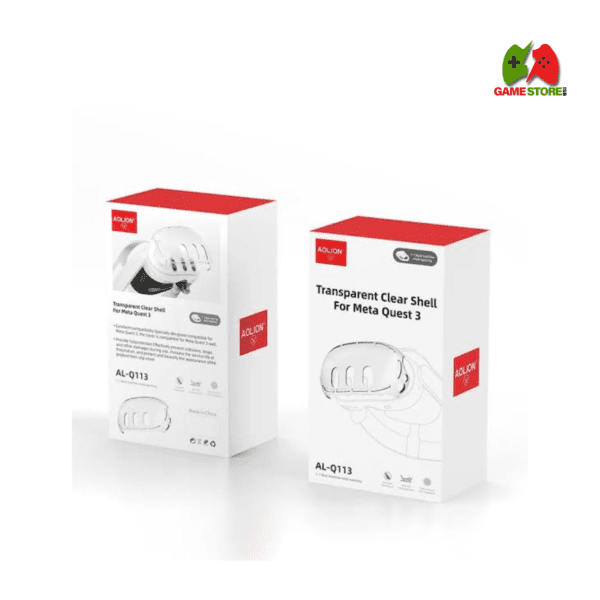 Al-Q113 protective dustproof cover for meta quest 3 transparet clear shell full protection case