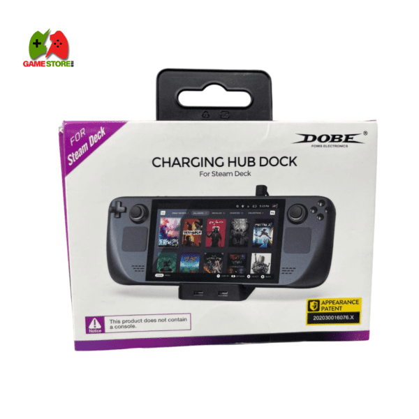 Charge & Connect Your Steam Deck Like a Pro! The DOBE TY-2832 Charging Hub Dock lets you power up and connect multiple devices with ease. Fast charging, stable docking, and multi-port functionality – all in one sleek design!