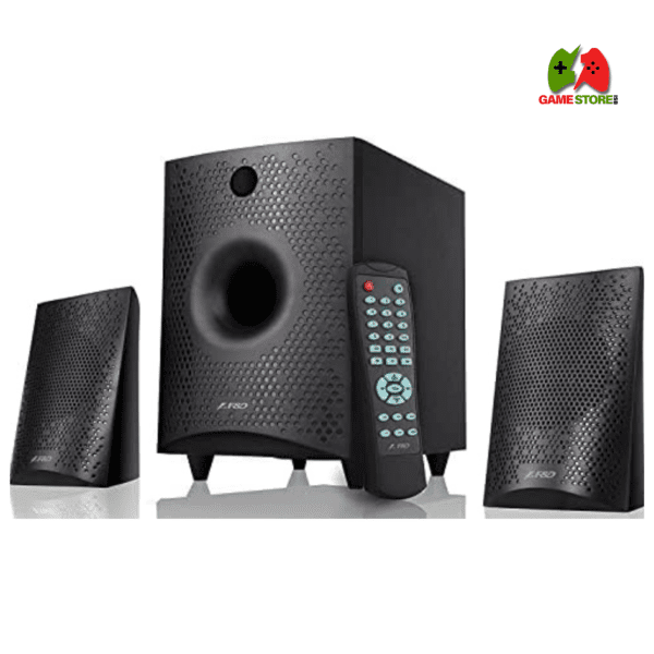 F&D F210X 2.1 Channel Bluetooth Speakers – Powerful bass, crisp audio, and wireless connectivity for music, movies, and gaming.