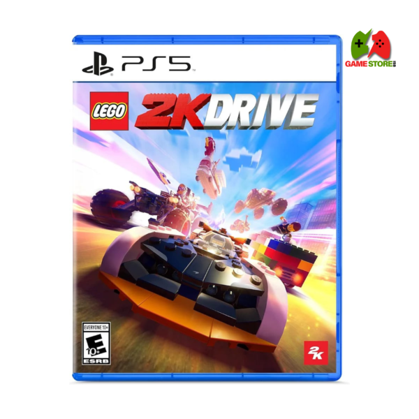 LEGO 2K Drive - PS5 open-world racing game featuring vehicle customization, exciting races, and the ultimate Sky Trophy competition.