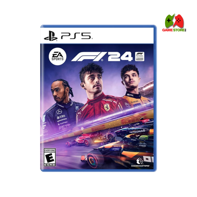 F1 24 - The official Formula 1 game for PlayStation 5 featuring Dynamic Handling, Driver Career Mode, and official F1 teams.