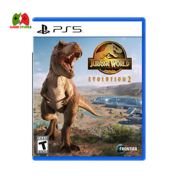 Jurassic World Evolution 2 - PlayStation 5: Build, manage, and control dinosaurs in the ultimate Jurassic Park simulation game.