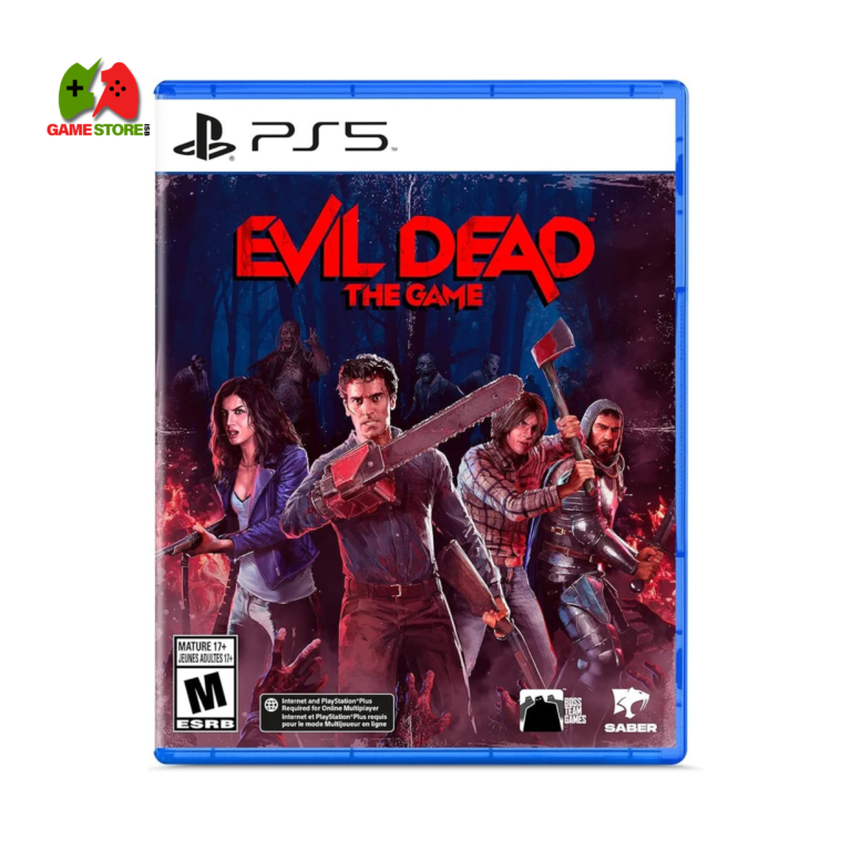 Evil Dead: The Game - PlayStation 5: Multiplayer horror action featuring Ash Williams and the terrifying Kandarian Demon.