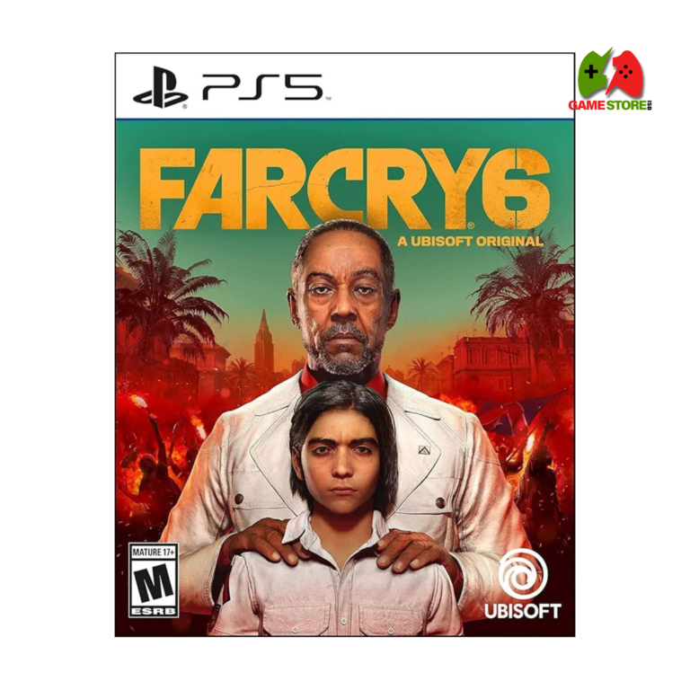 Far Cry 6 - PS5: A thrilling open-world action game where you lead a guerrilla revolution to overthrow a brutal dictatorship.