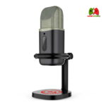 Redragon GM305 ECOWAVE Streaming Microphone with high-quality audio, noise reduction, adjustable stand, and USB Plug & Play compatibility for streaming, gaming, podcasting, and online meetings.