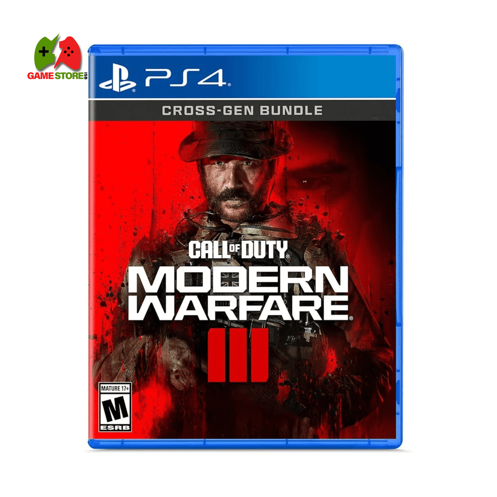 Call of Duty: Modern Warfare III (PS4) | Cross-Gen Bundle with PS5 Upgrade | Tactical Warfare, Open Combat Missions & Multiplayer Action Join the fight! The battle continues in Call of Duty: Modern Warfare III (PS4). Take on Makarov, experience open combat missions, and dominate in multiplayer & zombies mode. FREE PS5 upgrade included!