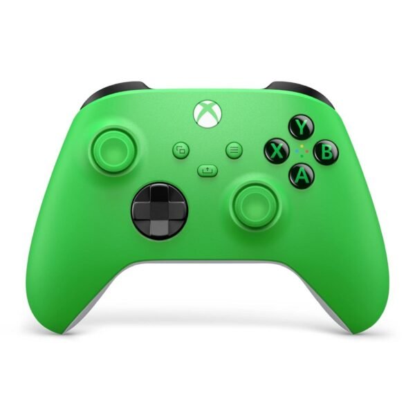 Xbox Core Wireless Gaming Controller – Velocity Green – Xbox Series X|S, Xbox One, Windows PC, Android, and iOS