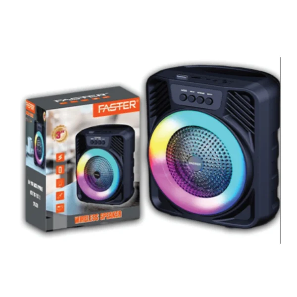 Wireless Bluetooth Speaker With RGB Lights