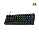 Black Shark Sixgill K4 RGB 60% Mechanical Gaming Keyboard with Blue Switches and customizable RGB lighting.