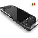 Crystal Clear Hard Protective Case with Kickstand for Steam Deck – Anti-Scratch, Shockproof Full Cover