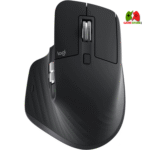 Logitech MX Master 3S Wireless Mouse – Graphite – Top View