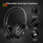 Bloody M320 Bluetooth Wireless Gaming Headset featuring over-ear design with black finish and foldable structure