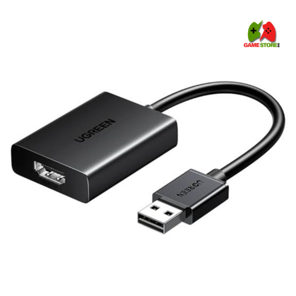 UGREEN USB to 3.5mm Audio Adapter – Front View