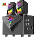 Redragon GS700 Toccata 2.1 RGB Computer Speaker System with Subwoofer and LED Lighting