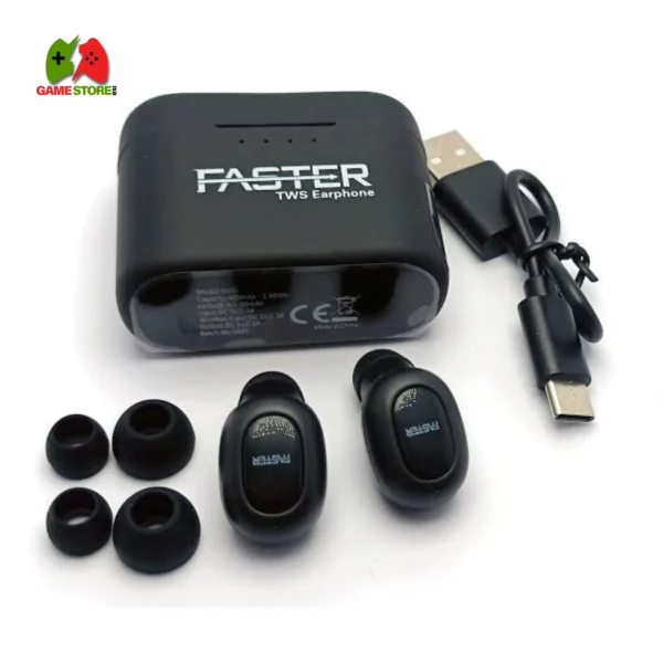 Faster S600 TWS Stereo Wireless Earbuds