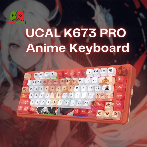 Redragon K673 Ucal Pro 75% AK 3-Modes Gasket RGB Gaming Keyboard