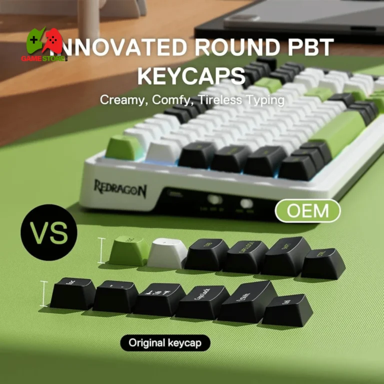 Anime Edition Wireless Gasket Mechanical Gaming Keyboard Redragon K686 EISA MAX 98-Keys with RGB, Tri-Mode Connectivity, and Control Knob