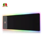 Altec Lansing ALMP7604 Oversized Gaming Mouse Pad featuring wireless charging for smartphones and other smart devices.