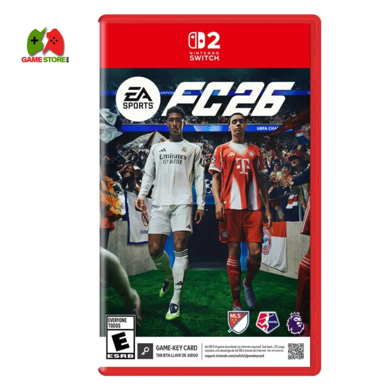 The cover of the ART OF EA Sports FC 26 Nintendo Switch 2 Edition shows the soccer star and official brand.