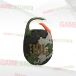 JBL Clip 5 compact waterproof speaker side angle showing rugged design