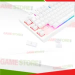 Redragon K512W SHIVA multimedia function keys RGB keyboard white