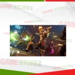 Borderlands 4 PS5 character using unique weapons in-game