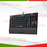 Redragon K588 Broadsword RGB backlit mechanical gaming keyboard close up