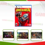 Borderlands 4 PS5 retail box with included game accessories