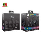ONIKUMA X31 RGB Wired Gaming Headphones featuring a Noise-Canceling Microphone compatible with PC, PS5, PS4, Xbox, and Mobile devices.