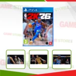 NBA 2K26 PlayStation 4 online multiplayer basketball match arena