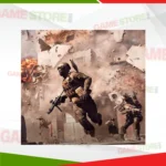 Battlefield 6 PS5 multiplayer mode with team-based warfare and explosions