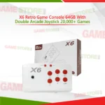 X6 Retro Game Console 64GB Front View
