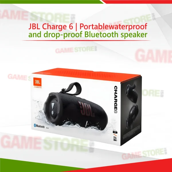 JBL Charge 6 Portable Waterproof Bluetooth Speaker