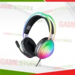 ONIKUMA X29 gaming headphones side view with volume control and mic