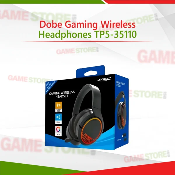Dobe Gaming Wireless Headphones TP5-35110 Front View