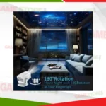 HCS350 MAX Android projector voice remote and wireless gaming controllers