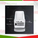 HCS350 MAX Android gaming projector HDMI USB AV ports