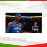 NBA 2K26 PS4 MyTeam mode card lineup screen