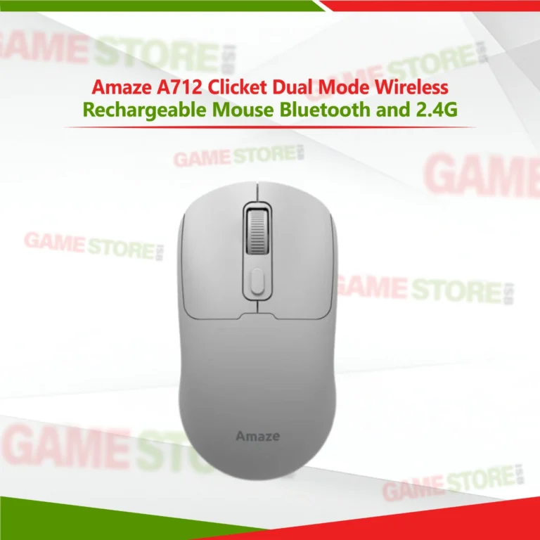 Amaze A712 Wireless Mouse – Dual Mode Bluetooth & 2.4G
