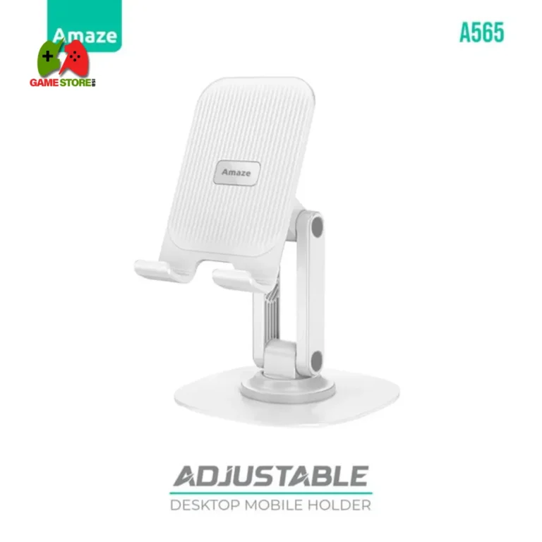 Adjustable Desktop Mobile Holder A565 with flexible angle design
