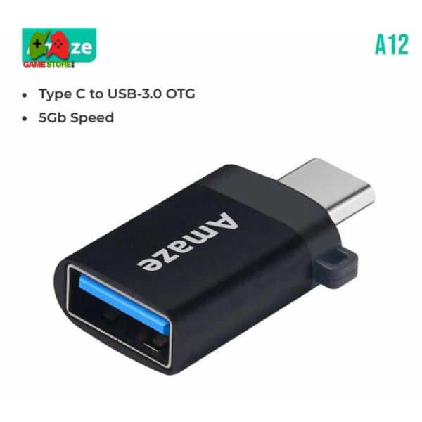 Amaze A12 Type-C to USB 3.0 OTG Adapter