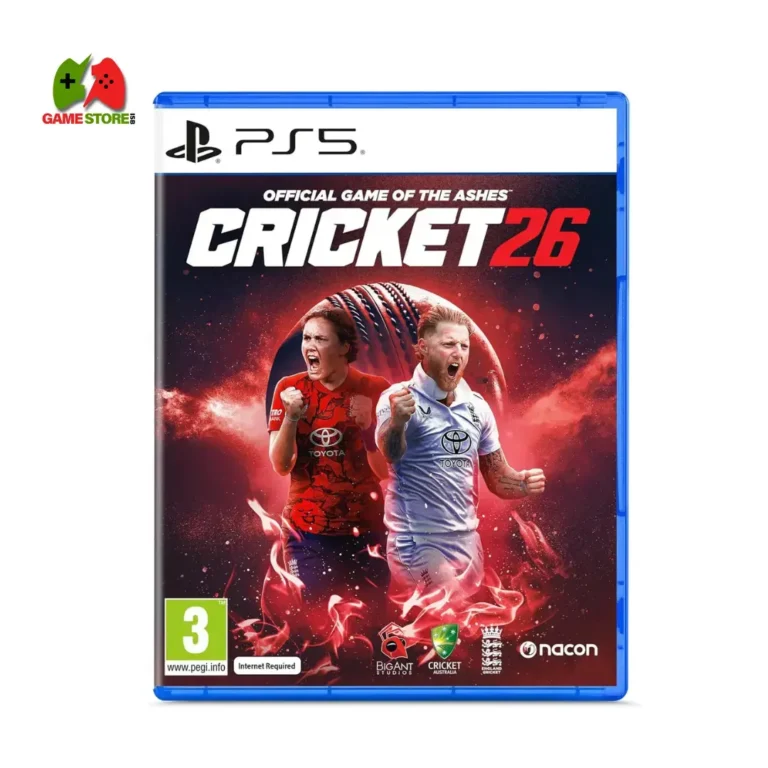 Cricket 26 PlayStation 5 game cover with official artwork
