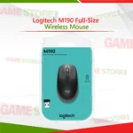 Logitech M190 Full-Size Wireless Mouse ergonomic wireless design