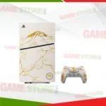 PlayStation®5 Ghost of Yōtei Gold Limited Edition console with included Ghost of Yōtei game