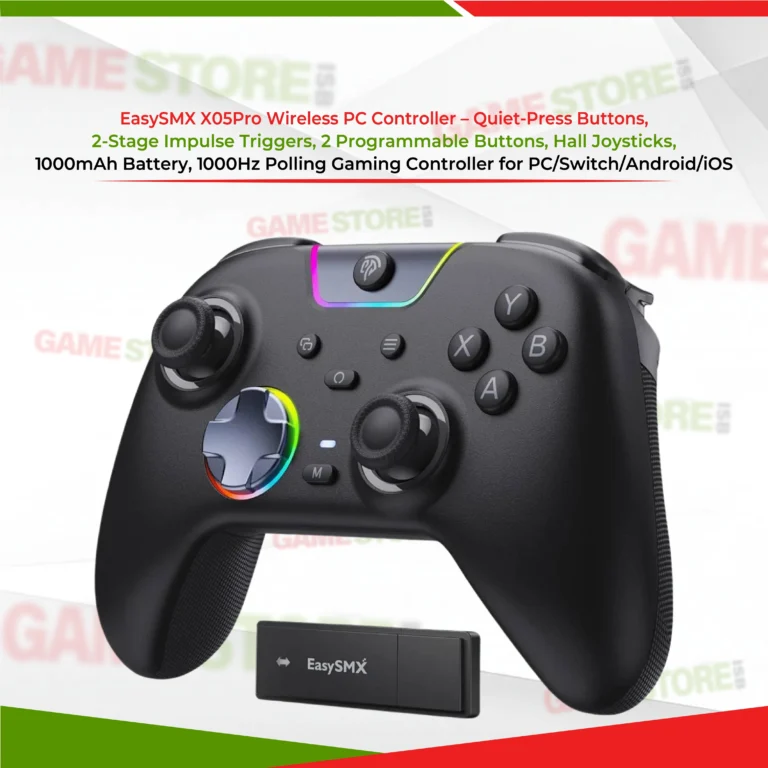 EasySMX X05Pro Wireless PC Controller with Hall Effect Joysticks