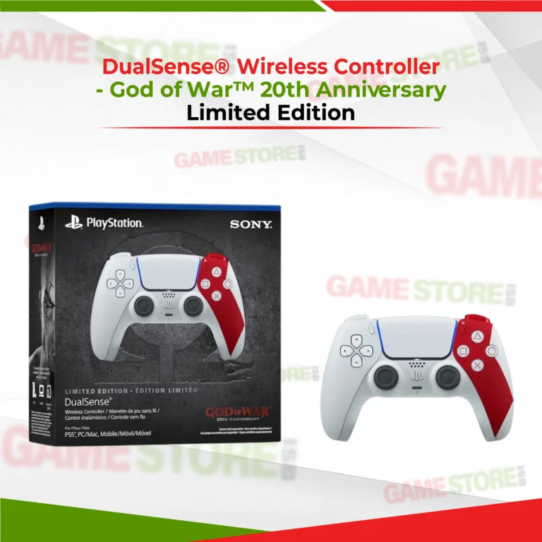 God of War 20th Anniversary PS5 Controller - Limited Edition Wireless Gaming Controller