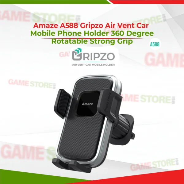 Amaze A588 Car Phone Holder on car air vent