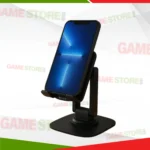 Close-up view of A565 mobile holder anti-slip base and silicone padding