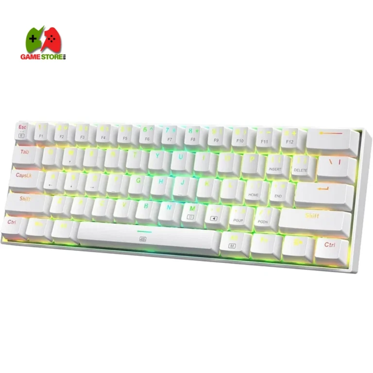 Redragon K630W Dragonborn RGB Mechanical Keyboard in White